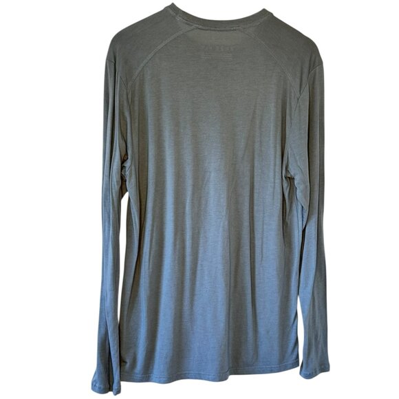 Men's Free Fly Performance Bamboo Tee Crew Neck Long Sleeve Men's Size Medium - Picture 4 of 7
